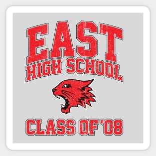 East High School Class of 08 (Variant) Sticker